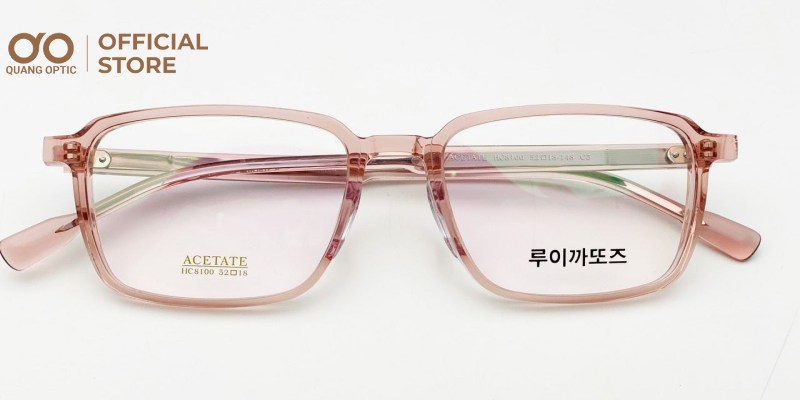 Gọng kính acetate cao cấp phong cách Hàn Quốc 2 Gọng acetate mang đến vẻ đẹp chỉnh chu và hiện đại