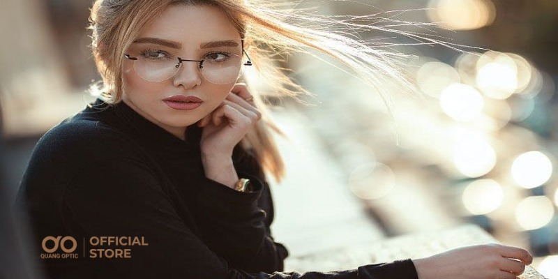 Gọng kính cho người hay ra mồ hôi, da nhạy cảm: nên chọn gì? 4 Gọng có đệm mũi tạo cảm giác khô thoáng