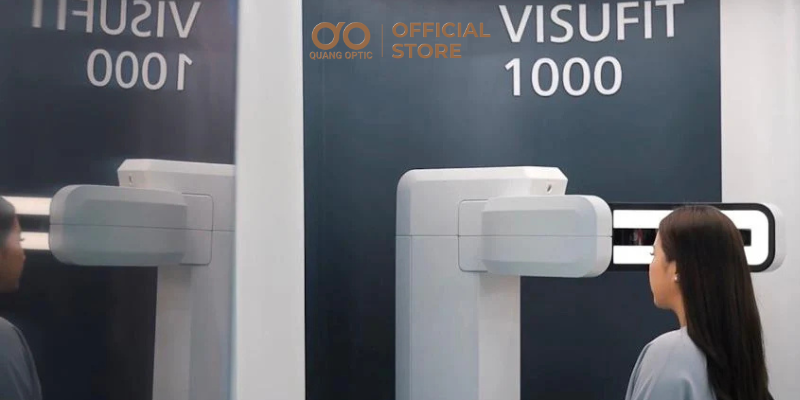 Đo tâm mắt bằng Visufit 1000
